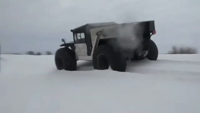 Снегоболотоход ВАРАН / Snow-swamp VARAN