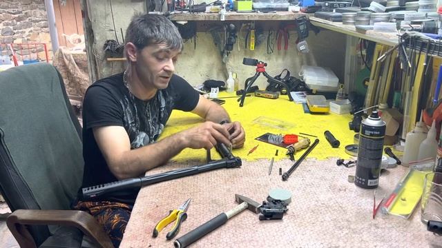 Хатсан АЭРТАКТ полный разбор,и что делать если не открутился осевой винт. смотреть онлайн