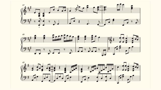 Tears in heaven / Piano Sheet Music/ - Eric Clapton / by SangHeart Play смотреть онлайн