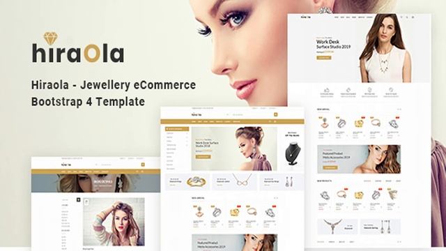 Hiraola - Jewellery eCommerce Bootstrap 4 Template | Themeforest Website Templates and Themes смотреть онлайн