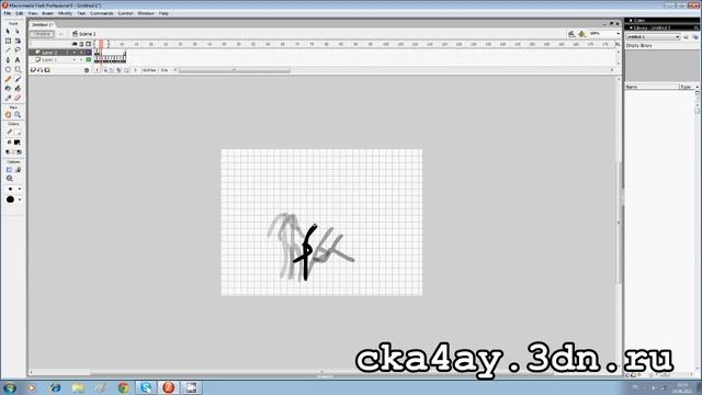Урок : Как пользоваться программой Macromedia Flash 8 смотреть онлайн