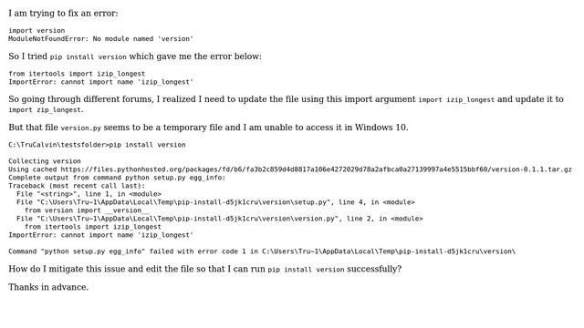 cannot import name 'izip_longest' смотреть онлайн