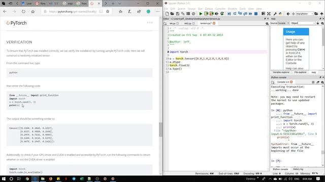 How to install torch Pytorch in Python - Anaconda 3 смотреть онлайн