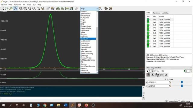 1. Fitting data with Fityk - Introduction смотреть онлайн