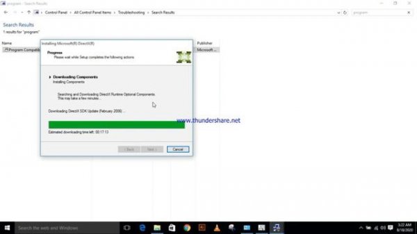 DXerror log and DirectX log error in window 10 fix//an internal system error occured fix