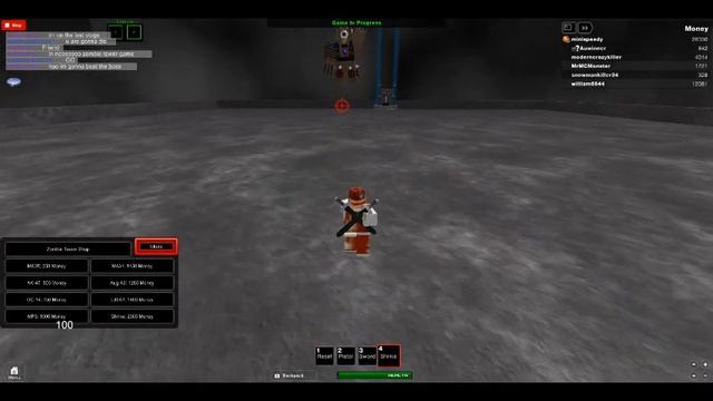 Roblox Zombie Tower Top смотреть онлайн