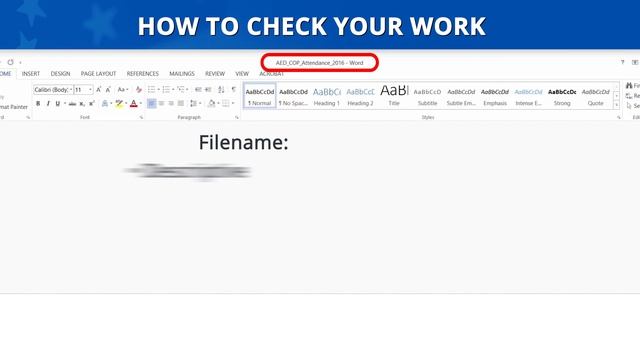 AED CoP: Microsoft Word - Save as DOCX смотреть онлайн