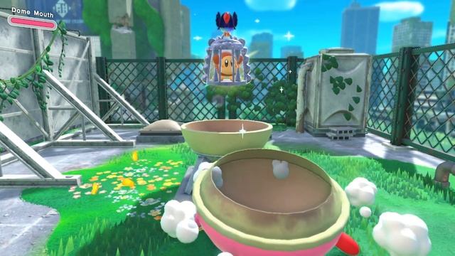 DOWNTOWN GRASSLAND | Kirby and the Forgotten Land 100% Walkthrough! | ALL Waddle Dee Missions! смотреть онлайн