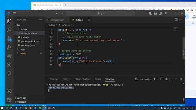 node.js first application (con) | speak khmer смотреть онлайн