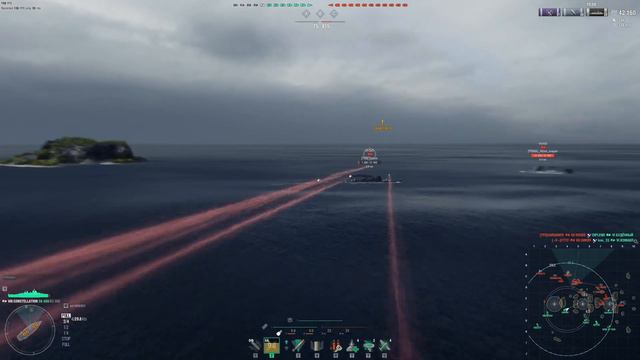 ЛИНЕЙНЫЙ КРЕЙСЕР CONSTELLATION (ПРЕМИУМ ЛИНКОР 8 УР) WORLD OF WARSHIPS смотреть онлайн