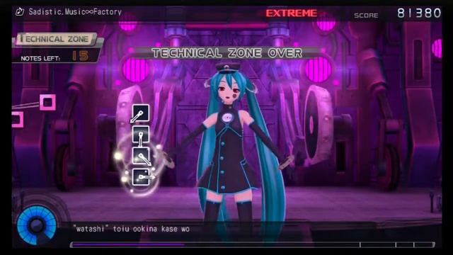 SADISTIC MUSIC FACTORY FAIL (Hatsune Miku: Project Diva F) смотреть онлайн