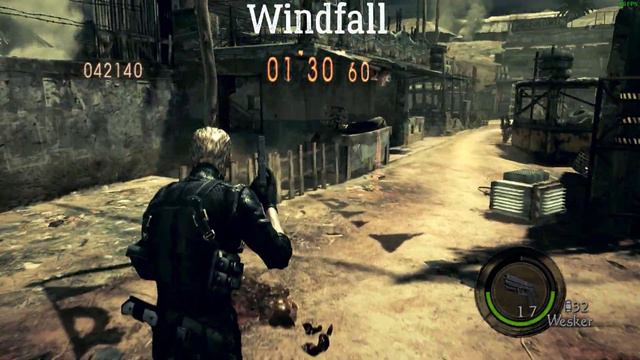 Resident Evil 5 - Albert Wesker Melee Moves 💪 - HD смотреть онлайн