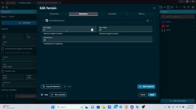 3D Terrain in Gdevelop! - Tutorial смотреть онлайн