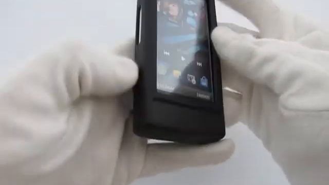 Cиликоновый чехол для Nokia X6 Черный смотреть онлайн