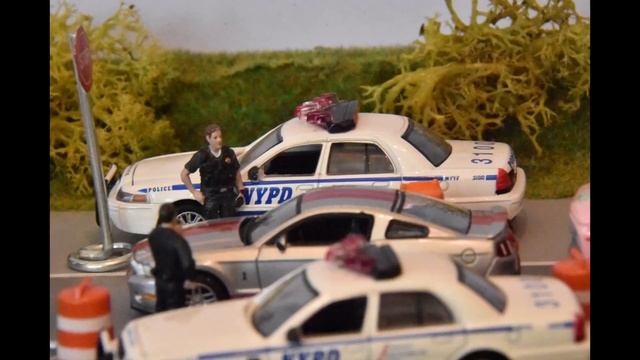New-York diorama 1:64 NYPD Highway control смотреть онлайн