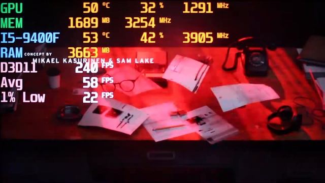 Control with Nvidia gt 1030 on Intel I5 9400F 1080p FPS TEST in 2019 смотреть онлайн