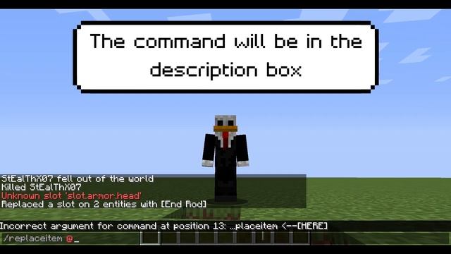 How To Place End Rod On Your Head | Minecraft Java Edition смотреть онлайн