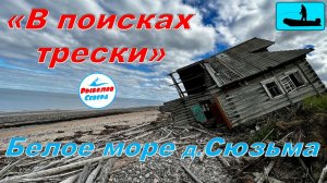 ✅ «В ПОИСКАХ ТРЕСКИ» Белое море 2022   мыс Малинник д.Сюзьма #рыболов_севера