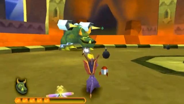 Spyro 2: Ripto's Rage! (PS1) 100% Walkthrough - Part 22 - Gulp's Overlook смотреть онлайн