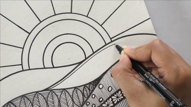Zentangle patterns || Zentangle art || Zentangle || Doodle art || Zendoodle смотреть онлайн