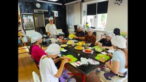 #деньрождения отпраздновали шикарно на кулинарном мастер-классе. ВЛОГ