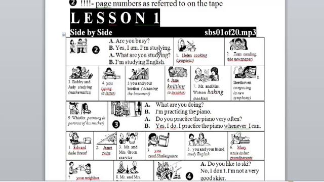 Как работать с учебником Side By Side