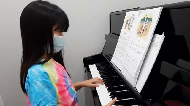 Ping Piano Book D - Practice Playing "Tribal Celebration " w/metronome 70 смотреть онлайн