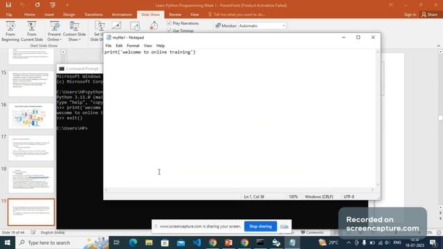 how to install python & how to run a simple python coding #learnpython смотреть онлайн