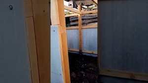 Строительство голубятни с  вольером своими руками (1 часть)