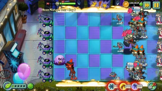 PLANTS VS ZOMBIES 2, PUFFBALL VS CARDIO ZOMBIE смотреть онлайн