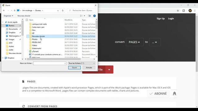 COMMENT OUVRIR UN FICHIER PAGES DE MAC SOUS WINDOWS ET MICROSOFT WORD смотреть онлайн