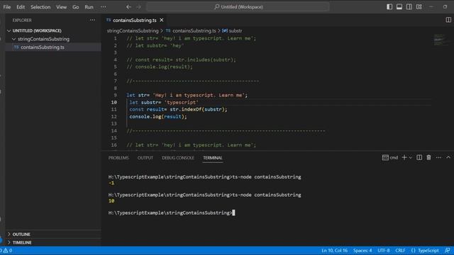 Program to Check if a string contains a substring in TypeScript |TypeScript Tutorials for Beginners смотреть онлайн