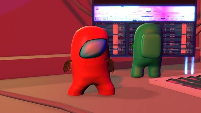 Among Us: Impostor and Family | Coffin Dance Video - 3D Animation смотреть онлайн