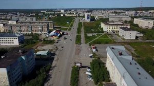 Воркута, ул Ленина от и до, июль 2019