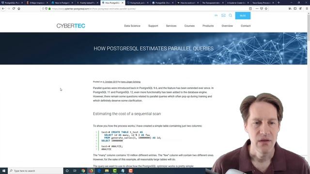 Scaling Postgres Episode 84 Postgres 12 | Generate Columns | Parallel Estimate | Change Data Captur смотреть онлайн