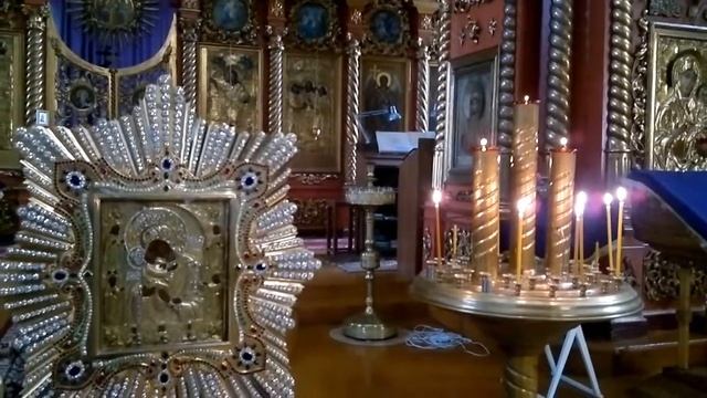 Почаевская икона Божией Матери в Спасске. смотреть онлайн