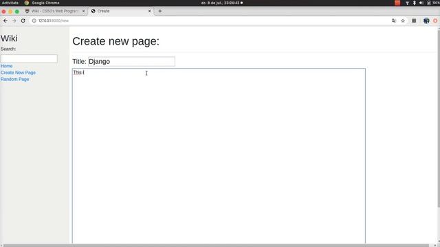 Harvard cs50w WIKI /// Web Programming with Python and JavaScript смотреть онлайн