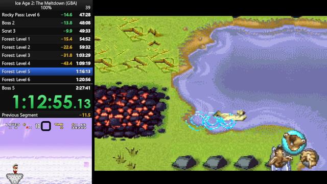 [WR] Ice Age 2: The Meltdown (GBA) - 100% Speedrun - 2:25:02 смотреть онлайн