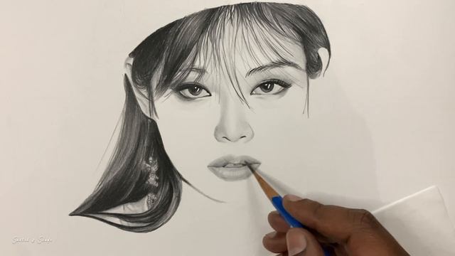 Drawing BLACKPINK Jennie | Pencil Drawing Time-lapse смотреть онлайн