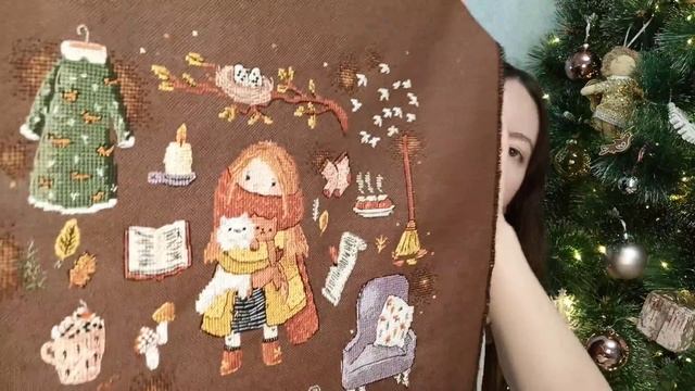 МОИ ВЫШИВАЛЬНЫЕ ИТОГИ 2020 ГОДА ? ПАРАД РАБОТ ❄️ НАВЫШИВАЛА❄️ смотреть онлайн