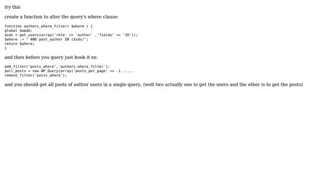 Wordpress: How to query post by user role? (2 Solutions!!) смотреть онлайн