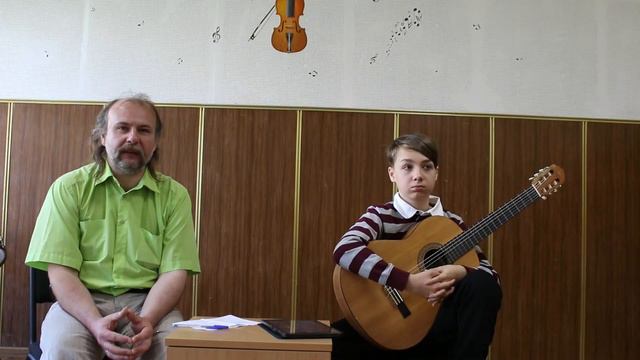 О В Соловяненко. Перший рік навчання гри на гітарі. Деякі поради при роботі з метрономом. смотреть онлайн