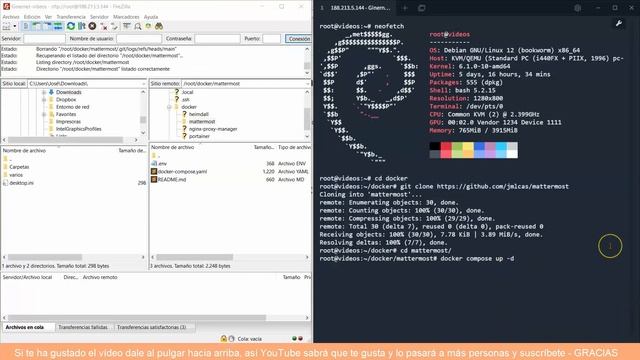 Cómo instalar Mattermost usando Docker compose (2) смотреть онлайн