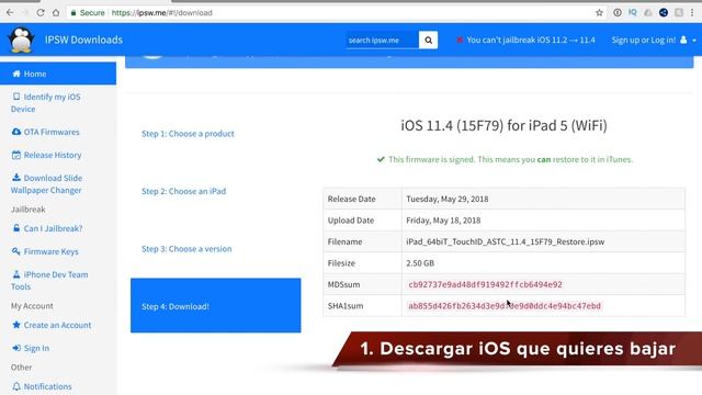 COMO BAJAR iOS 11 DESDE iOS 12 SIN PERDER TUS DATOS смотреть онлайн