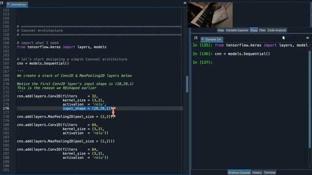 #Python | Classify MNIST digits using Convnet | #mnist #DeepLearning #Tensorflow #NeuralNetwork смотреть онлайн
