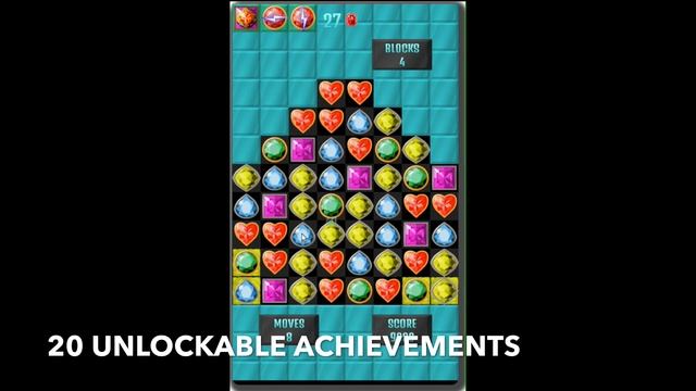 Jewels Worlds Match 3 puzzle game for Android смотреть онлайн
