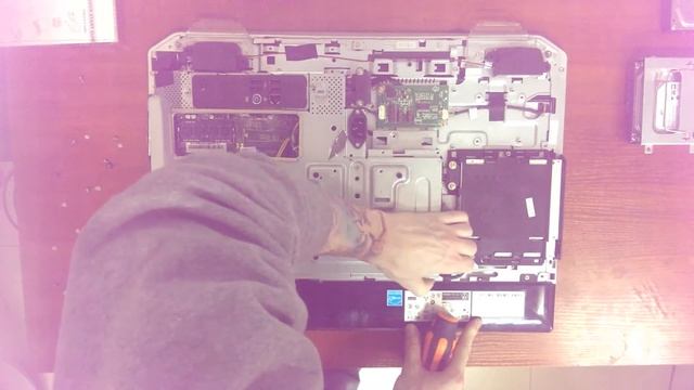 Чистка и замена термопасты (Моноблок Lenovo B320) смотреть онлайн