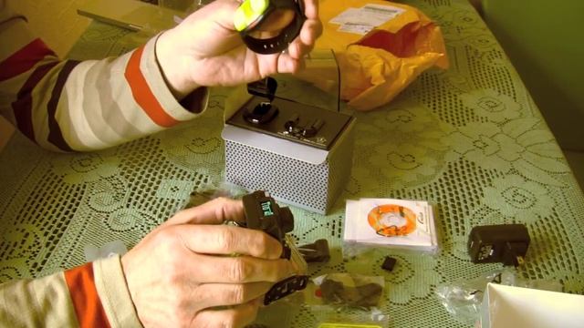 Распоковка посылки с Helix HD Action Camera + Тест Камеры, Time Lapse