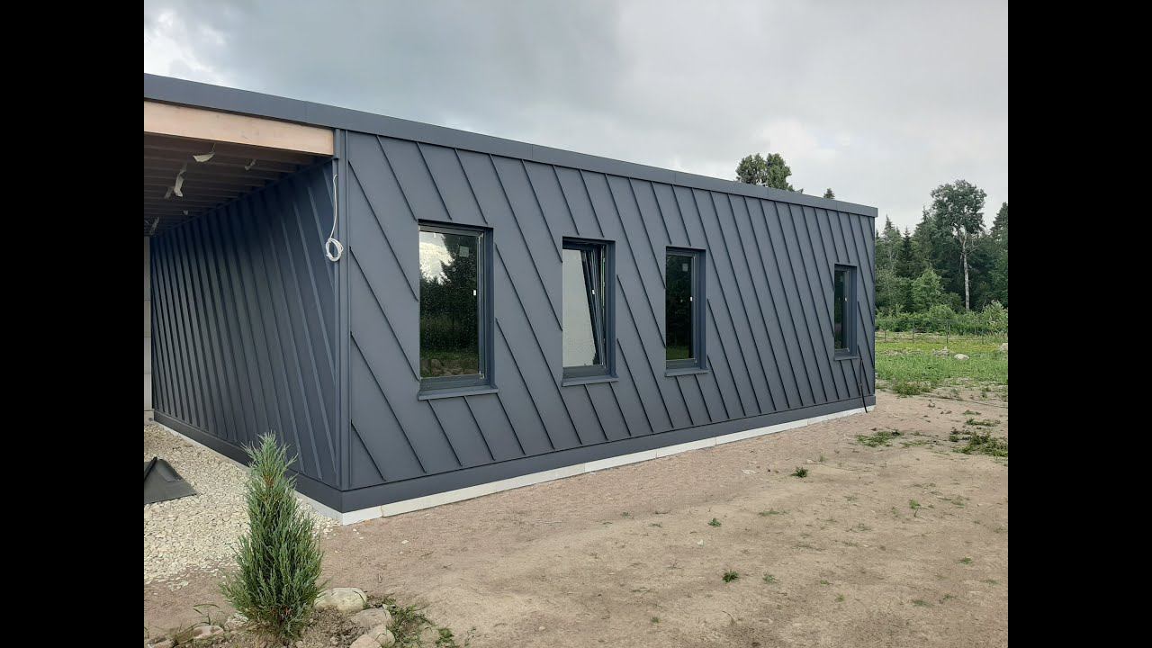 Фальцевый фасад!  Финиш!