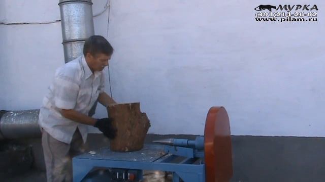 Электрический винтовой дровокол ДЭ смотреть онлайн